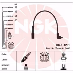 Set di cavi d'accensione NGK 5407