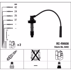Set di cavi d'accensione NGK 8492