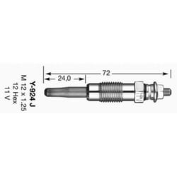 Candeletta NGK 7906