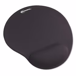 Innovera 50448, Nero, Monocromatico, Gomma, Riposo del polso, Barra appoggiaferro antiscivolo