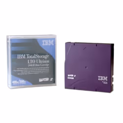IBM LTO Ultrium 200 GB Data Cartridge, Nastro dati vuoto, LTO, 400 GB, 260 passo(i), 30 anno/i, Polietilene