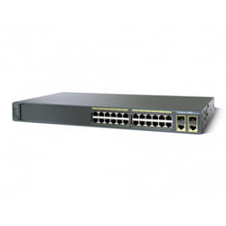 Cisco Catalyst WS-C2960-24LC-S switch di rete Gestito L2 Fast Ethernet (10/100) Supporto Power over Ethernet (PoE) 1U Nero