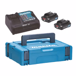 Makita 197658-5, Set batteria e caricabatterie, Ioni di Litio, 2 Ah, 10,8 V, Makita, Trapano, Multiattrezzo a corrente elettr ...