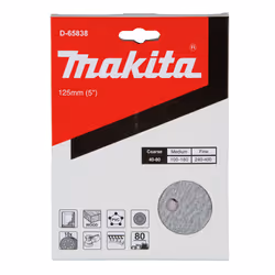 Makita D-65838 fornitura per utensili rotanti per molatura/levigatura Legno Disco abrasivo - Vista aggiuntiva 4