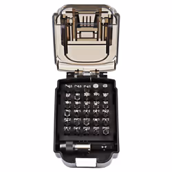 Makita E-00016, 31 pz, Esadecimale (metrico), Phillips, Viti a croce, Fessura, Torcia, PH 0, PH 1, PH 2, PH 3, PZ 0, PZ 1, PZ ...