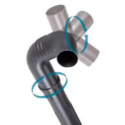 Makita 191B03-8 accessorio per soffiatori di foglie Nero - Vista aggiuntiva 4