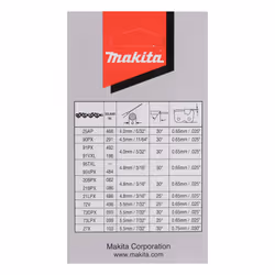 Makita 191X04-8 accessorio per motosega 1 pz