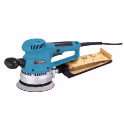 Makita BO6030JX, Levigatrice orbitale, 4000 Giri/min, 10000 Giri/min, 3,2 mm, 1,6 mm, AC