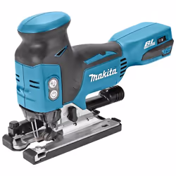 Makita DJV181ZJ, Nero, Blu, -45 - 45°, Sovraccarico, 13,5 cm, 2 cm, 1 cm