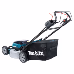 Makita DLM536Z tagliaerba Tagliaerba a spinta Batteria Nero, Turchese