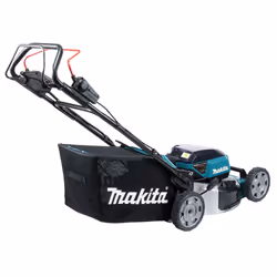 Makita DLM536Z tagliaerba Tagliaerba a spinta Batteria Nero, Turchese - Vista aggiuntiva 5