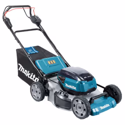 Makita DLM536Z tagliaerba Tagliaerba a spinta Batteria Nero, Turchese - Vista aggiuntiva 7