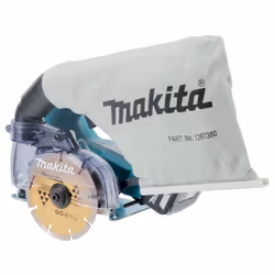 Makita DCC500Z sega circolare portatile 12,5 cm Verde - Vista aggiuntiva 7