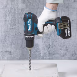 Makita DHP482RFX9 Akku-Schlagbohrschrauber 18V 1900 Giri/min Senza chiave 1,5 kg Nero, Verde - Vista aggiuntiva 4