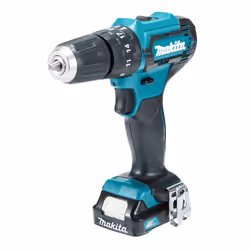 Makita HP333DSAW, Cacciavite a percussione, Impugnatura a pistola, Nero, Blu, Deep discharge, Surriscaldamento, Sovraccarico, ...