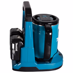 Makita DKT360Z bollitore elettrico 0,8 L Nero, Blu - Vista aggiuntiva 6