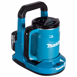Makita DKT360Z bollitore elettrico 0,8 L Nero, Blu - Vista aggiuntiva 7