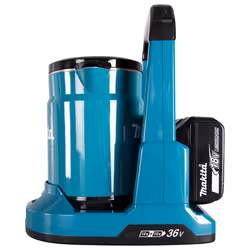 Makita DKT360Z bollitore elettrico 0,8 L Nero, Blu - Vista aggiuntiva 8