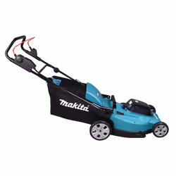 Makita DLM480Z tagliaerba Tagliaerba a spinta Batteria Nero, Turchese - Vista aggiuntiva 6
