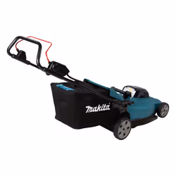 Makita DLM538Z tagliaerba Tagliaerba a spinta Batteria Nero, Blu, Metallico - Vista aggiuntiva 5