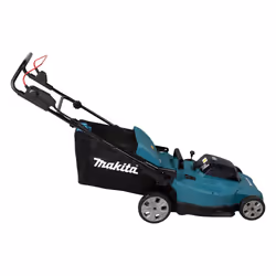Makita DLM538Z tagliaerba Tagliaerba a spinta Batteria Nero, Blu, Metallico - Vista aggiuntiva 6