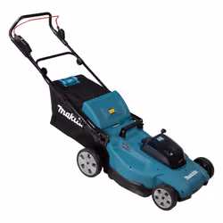 Makita DLM538Z tagliaerba Tagliaerba a spinta Batteria Nero, Blu, Metallico - Vista aggiuntiva 7