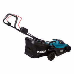 Makita DLM330Z tagliaerba Tagliaerba a spinta Batteria Nero, Turchese - Vista aggiuntiva 4