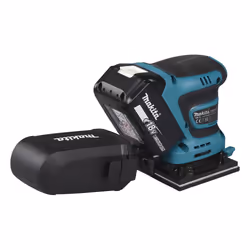 Makita DBO480Z levigatrice portatile Levigatrice orbitale casuale 14000 OPM Nero, Blu 210 W - Vista aggiuntiva 5