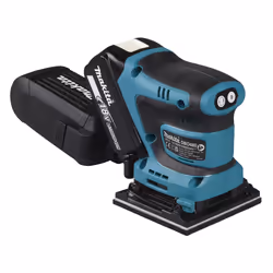 Makita DBO480Z levigatrice portatile Levigatrice orbitale casuale 14000 OPM Nero, Blu 210 W - Vista aggiuntiva 7