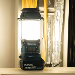 Makita DMR056 radio Portatile Analogico e digitale Nero, Blu - Vista aggiuntiva 4