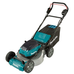 Makita DLM534Z tagliaerba Tagliaerba a spinta Batteria Nero, Blu