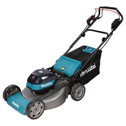 Makita LM002G tagliaerba Tagliaerba a spinta Batteria Nero, Blu