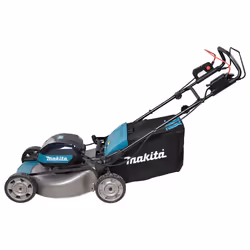 Makita LM002G tagliaerba Tagliaerba a spinta Batteria Nero, Blu