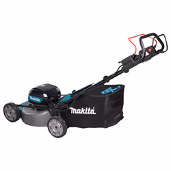Makita LM002G tagliaerba Tagliaerba a spinta Batteria Nero, Blu