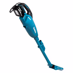 Makita DCL284FZ scopa elettrica Aspirapolvere a bastone 2 in 1 Batteria Secco Tessuto Senza sacchetto Nero, Turchese - Vista aggiuntiva 5