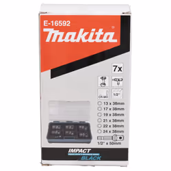 Makita E-16592 bussola Set di bussole Nero, Colore foglia di tè - Vista aggiuntiva 5