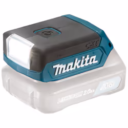 Makita ML103, Nero, Blu, Pulsanti, LED, 1,5 W, 100 lm, 12 V