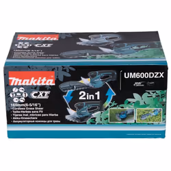 Makita UM600DZX cesoia per erba cordless 12 V Nero, Blu - Vista aggiuntiva 5