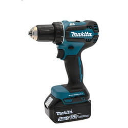 Makita DDF485RTJ3 trapano 1900 Giri/min Senza chiave 1,5 kg Nero, Blu