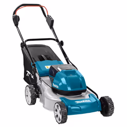 Makita DLM460PT2 tagliaerba Tagliaerba a spinta Batteria Nero, Blu, Grigio - Vista aggiuntiva 4