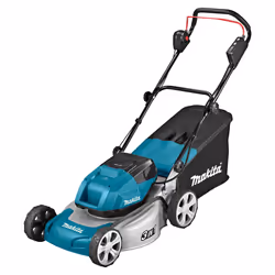 Makita DLM460PT2 tagliaerba Tagliaerba a spinta Batteria Nero, Blu, Grigio - Vista aggiuntiva 7