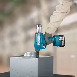 Makita DRV150Z utensile per rivetti elettrici Nero, Blu 2.4,3.2,4,4.8 mm 10 kN - Vista aggiuntiva 4