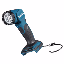 Makita DML815, Torcia a mano, Nero, Turchese, Plastica, Pulsanti, LED, 160 lm