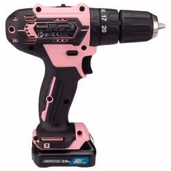 Makita HP333DSAP1 cacciavite elettrico e avvitatore a impulso 1700 Giri/min Nero, Rosa - Vista aggiuntiva 7
