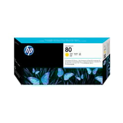 HP Testina di stampa e dispositivi di pulizia giallo DesignJet 80