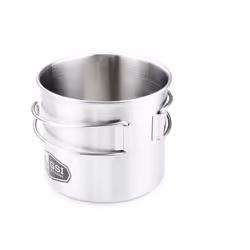 GSI Outdoors 68214 batteria di pentole da camping Vasetto 0,5 L Argento