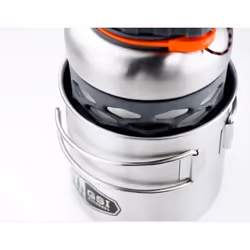 GSI Outdoors 68214 batteria di pentole da camping Vasetto 0,5 L Argento
