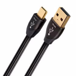 AudioQuest 1.5m Pearl Micro-USB, 1,5 m, USB A, Micro-USB B, USB 2.0, Maschio/Maschio, Nero