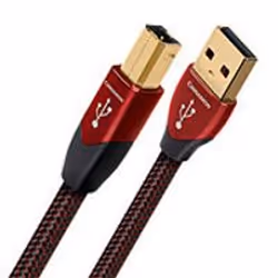 AudioQuest 1.5m Cinnamon USB A-B, 1,5 m, USB A, USB B, USB 2.0, Maschio/Maschio, Nero