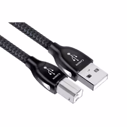 AudioQuest 3m Carbon USB A-B, 3 m, USB A, USB B, USB 2.0, Maschio/Maschio, Nero